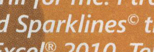 Tufte sparkline Microsoft Excel copyright claim