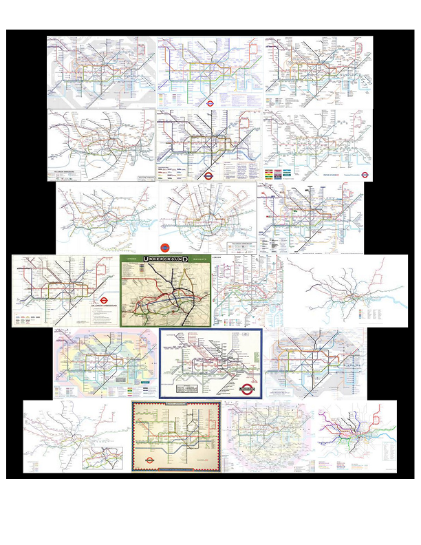 London underground maps