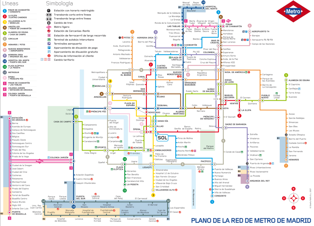 Madrid metro