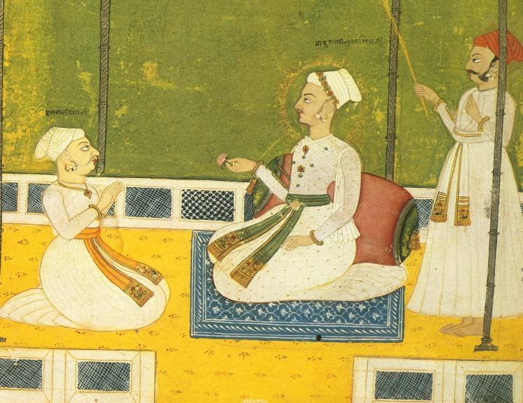 Mughal portrait