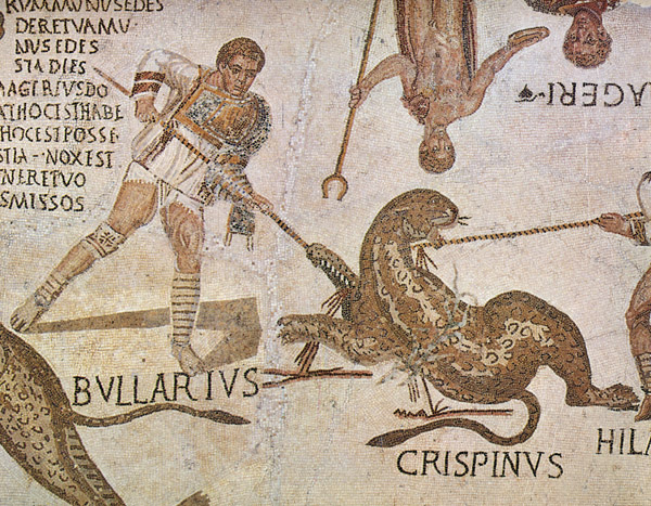 Magerius mosaic detail