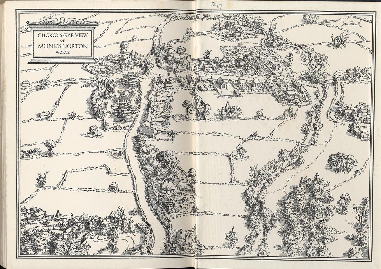Portrait of a Village endpapers